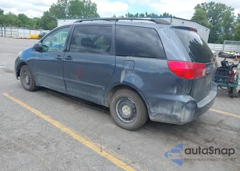 2006 Toyota Sienna Le из США, поврежденный, VIN 5TDZA23C86S472684